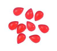 10 pezzi/lotti in resina flatback a goccia d'acqua perle finte occhio di gatto cabochon perla fatta a mano per la creazione di gioielli scoperte. È bello e utile.