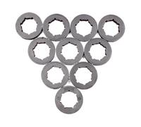 10 pezzi/lotto .404 7 denti standard scanalato ID 22 mm corona pignone adatta for 075 076 050 051 045 045AV pezzo di ricambio for motosega