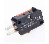10 pezzi/lotto Interruttore grande V-15-1C25, punta argentata V-15-IC25 forno a microonde, interruttore, interruttore tattile con punta in rame Controls Switches