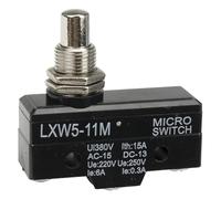 10 pezzi/lotto LXW5-11M Interruttore a stantuffo con montaggio a pannello Microinterruttore LXW5 Serie Interruttore di finecorsa di reset Interruttore di corsa momentaneo(Silver)