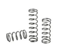 10 pezzi/lotto Molle di compressione di ritorno di tipo Y in acciaio per molle, diametro del filo 1,8mm, diametro esterno 15mm, diametro interno 11,4mm, lunghezza libera 15-50mm, 1,8x15x15mm