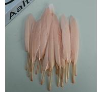 10 pezzi/lotto piume di struzzo colorate per gioielli fai da te, centrotavola creativi per feste di matrimonio, artigianato, cammello, 15-20 cm, 6-8 pollici