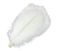 10 pezzi/lotto piume di struzzo colorate per vestiti, artigianato fai da te, piume, decorazioni per la casa, centrotavola, piume, decorazione per vasi, bianco, 15-20 cm, 6-8 pollici