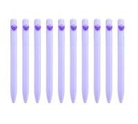 10 pezzi Love Heart Ballpoint Pen 1,0 mm scrittura di bastone in plastica inchiostri neri cancelleria per insegnanti in plastica, olio amore cuore scuola di scrittura