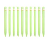 10 pezzi Love Heart Ballpoint Pen 1,0 mm scrittura di bastone in plastica inchiostri neri cancelleria per insegnanti in plastica, olio amore cuore scuola di scrittura