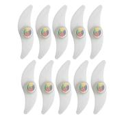 10 Pezzi Luce per Raggi per Bicicletta LED Luce al Neon per Pneumatici Flas4872