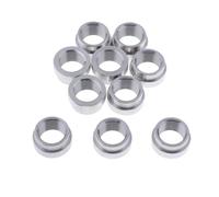10 Pezzi M18x1.5 Per Sensore Lambda Sensore Ossigeno Sensore Ossigeno O2 Acciaio Inossidabile Ferro Saldato Sul Tappo Tappo Dado Gradini Kit NOx Sensor