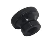 10 pezzi M2 M2.5 M3 M4 M5 M6 GB806 acciaio inossidabile nichelato nero zigrinato dado a pollice strumento dado a serraggio manuale(Black zinc,M3 10pcs)