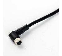 10 pezzi M5 4 pin connettore femmina impermeabile IP67 circolare M5 spina ad angolo retto impermeabile non schermato con filo 26AWG da 75 cm
