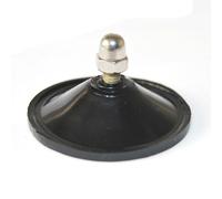 10 Pezzi M6 Dado Pollice Vite Grande Ventose Pad Ventose Girare Plastica Gomma