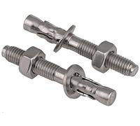 10 Pezzi M6 M8 M10 M12 M16 Bulloni Ahors in Acciaio Inossidabile Bulloni Ahor, M16, 140mm
