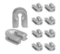 10 Pezzi Manicotti Occhiello Testa Trimmer in Alluminio, Parti di Ricambio Tagliabordi Per Parti T35 T25 T35X T45X