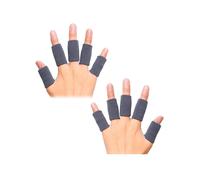 10 pezzi manicotti per dita supporto pollice tutore compressione sollievo...