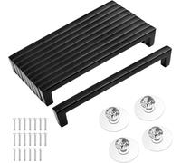 10 Pezzi Maniglie per Mobili da Cucina, Nickel rotto Maniglie Cucina Maniglie Armadio Distanza fori 160 mm, Con Vite per Cassetti e strumenti di installazione, per Armadi, Cassetti, Credenze Cucina