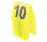 10 pezzi marcatori di prove marcatori di scena del crimine tende carte di