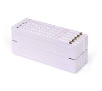 10 pezzi | Metrie 3 m metro pieghevole Block 73 | Bianco | Giunti in poliammide