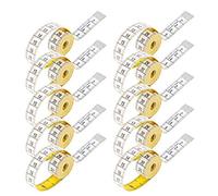 10 pezzi metro a nastro materiale PU morbido righello di misurazione 150 cm 60 pollici scala ad alto contrasto per le misurazioni del corpo cucito sartoria artigianato