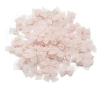 10 pezzi Mini fiocchi di nastro in filato a rete, fiocchi di nastro di raso a pois colorati per decorazioni per feste in casa, abbigliamento fai da te, cucito, copricapi, forniture - Rosa - 2,5x
