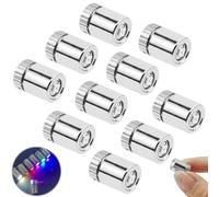 10 Pezzi Mini Luce LED a Batteria, Lucine LED Decorative per Modello in Miniatura Adatto Piccola Lampada Giocattolo per Giocattoli Decorativi Case Delle Bambole Modelli Artigianali (7 Colori)