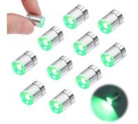 10 Pezzi Mini Luce LED, Micro Luci LED a Batteria, Luce per Casa delle Bambole, Luci LED Piccola per Feste Decorazioni, Vetrine, Fai da Te, Casa delle Bambole Illuminazione (Verde)