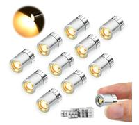 10 Pezzi Mini Luce LED, Mini Luci LED a Batteria, Micro Luci LED, Luce LED Piccola, LED Decorative per Modello in Miniatura, Vetrine, Mattoncini Giocattolo, Fai Da Te, Albero di Natale