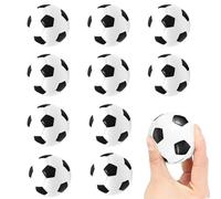 10 Pezzi Mini Pallone da Calcio, Pallone da Calcio Antistress, Pallina Antistress, Mini Palline Sportive, Palle di Schiuma per Bambini, Giochi Antistress per Bambini e Adulti,palline antistress