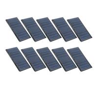 10 Pezzi Mini Pannelli Solari 5 Volt 60 Milliamp per Modelli Energie Rinnovabili