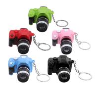 10 Pezzi Mini Portachiavi LED A Fotocamera Con Batteria