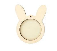 10 pezzi Mini telaio da ricamo Anello in legno Ciondolo rotondo misto Kit punto croce for gioielli Portachiavi Artigianato Accessori cucito for artigianato artistico Cucito pratico(5x6.6cm)