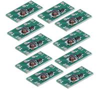 10 Pezzi Modulo Circuito Della Lampada Solare, Scheda Controller PCBA Controllo Luci, Regolatore Carica Solare per Prati Esterni, Luce Del Perno Stradale, 1.2V Alimentazione a Batteria Singola Ni-MH