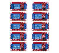 10 Pezzi Modulo Relè DC 12V Scheda Relè 1 Canale Con Optoisolatore