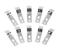 10 Pezzi Molla Clip per Cassetta 1 Pollice X 0,2 in Metallo antiscivolo | Clip a Molla per Dispositivi Audio e Ricambi Deck Vintage, Installazione Semplice, Resiste alla Deformazione
