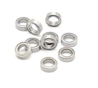 10 pezzi MR106ZZ ABEC-9 cuscinetto maniglia 6x10x3 mm MR106 ZZ cuscinetto a sfere adatto for trapano resistente spazzola manipolo eccellente(686ZZ 6x13x5)