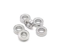 10 pezzi MR126ZZ Cuscinetti for maniglia 6x12x4 mm MR126 ZZ Cuscinetto a sfere for chiodi