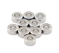 10 pezzi MR84ZZ 4x8x3 mm ABEC-7 cuscinetti a sfere a gola profonda in miniatura adatti for modelli di aeromobili con drone UAV