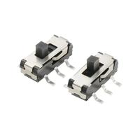 10 pezzi MSS22D18 SMD Interruttore a scorrimento 2P2T 6 pin Altezza maniglia 2 mm