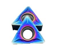 10 pezzi Nano Blue TCMT16T304 TCMT16T308 TCMT110204 TCMT110208 Utensile for tornitura CNC in metallo duro for tempra di parti in acciaio inossidabile(TCMT 16T308 KT7030)