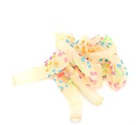 10 pezzi Neon Star Pattern Balloon in lattice Glow in Dark Party Supplies per la decorazione del matrimonio di compleanno (Gran punto de onda)
