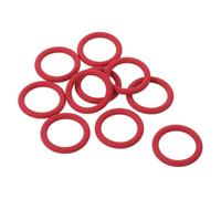 10 Pezzi o Braccio Sfera Subacqueo in Gomma Rosso | Guarnizione per Attrezzatura Sub, Adattamento per Braccio Fotografico, Tenuta Contro Perdite, Set Multiuso