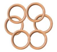 10 Pezzi O-ring in gomma al fluoro 15 mm ID, 21 mm OD, 3 mm Larghezza, Guarnizioni di tenuta O-Ring