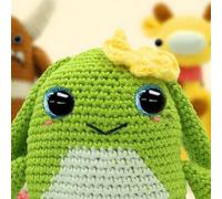 10 pezzi Occhi di 3D lucidi con viti - 16mm Occhi di plastica lucidi di colori misti, adatti per amigurumi, animali imbottiti all'uncinetto e lavoretti fai-da-te all'uncinetto 10 colori casualiPC