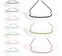 10 Pezzi Occhiali Protettivi Monouso in Plastico, Antivento per occhi | Copertura Avvolgente, Schermo Base Contro Gocce, per Pendolari e Uomini, 20x16x7cm Colore Casuale