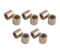 10 pezzi olio impraegnato sinterizzato boccola cuscinetto Huelse 8 x 12 x 12 mm