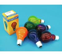 10 pezzi - OMNILUX A19 Lampadina Violet 230V 40W E27 - Illuminazione Scenografic