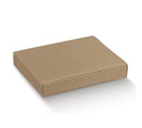 10 PEZZI ONDA AVANA Scatola Cornice bomboniera 22x17x 3 cm 0LNB