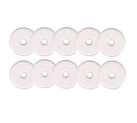 10 Pezzi Orecchini Disc Pads Piercing Dischi in Silicone Per Il Retro Degli Orecchini Trasparenti Per Il Fissaggio Degli Orecchini