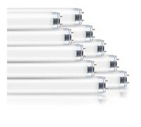 10 Pezzi Osram Lampada Fluorescente T8 L 18W/830 Lumilux 3000K G13