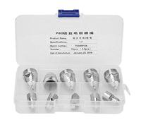 10 pezzi P-80 Taglio al plasma Consumabili Taglierina Torcia Punte ugello Elettrodo Elettrodo Set ugello Spessore ugello 1,7 mm(nozzle+Electrode(5pcs+5pcs))