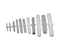 10 pezzi Pagoda Giunto for tubo flessibile in plastica 1.6 2.4 3.2 4 4.8 5.6 6.4 8 9.5 10 mm Accessori for connettori for tubi flessibili(8.0mm Milky)