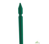 10 PEZZI PALETTO PLASTIFICATO PER RECINZIONE SOSTEGNO CM. 150 T30X3,0 VERDE